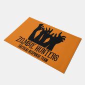 ゾンビハンターズ戦術対応チームのハロウィーン ドアマット (アングル)