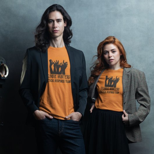 ゾンビハンターズ戦術対応チームのハロウィーン Tシャツ