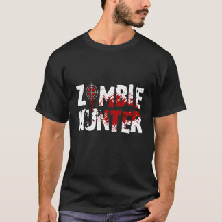 ゾンビハンターホラー ハロウィン 不死身 遺体 ゾンビ Tシャツ