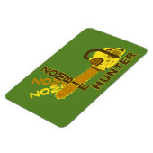 ゾンビハンターマグネット（緑の背景） マグネット (左側)