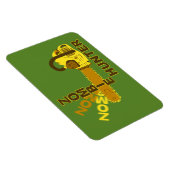 ゾンビハンターマグネット（緑の背景） マグネット (右側)