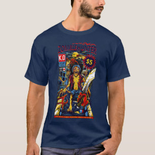 ゾンビハンター漫画ブックデザインフォーハロウィン Tシャツ