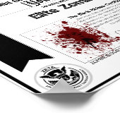 ゾンビハンター証明書 – ZETA! ポスター (角)