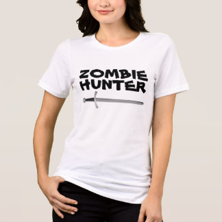 ゾンビハンター面白いTシャツ トライブレンドTシャツ