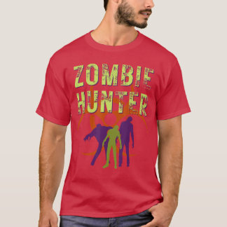 ゾンビハンター スケアリー ホラー ハロウィン コスチューム ファミリー Tシャツ