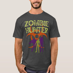 ゾンビハンター スケアリー ホラー ハロウィン コスチューム ファミリー Tシャツ