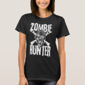 ゾンビハンター・ハロウィンコスチュームのアイデア Tシャツ (正面)