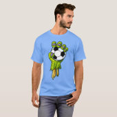 ゾンビハンドサッカーハロウィン仮装グッズ Tシャツ (正面フル)