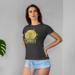 ゾンビハンド幽霊墓地 Tシャツ