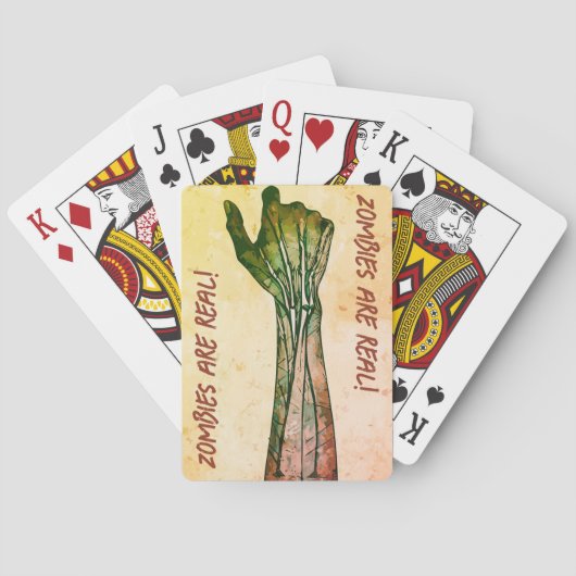 ゾンビハンド トランプ (裏面)