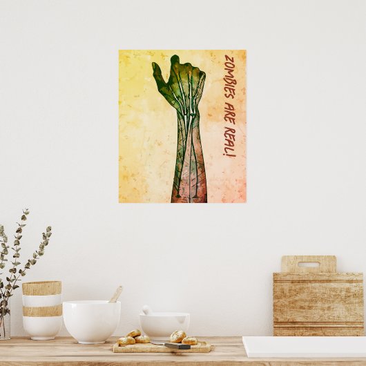 ゾンビハンド ポスター (キッチン)