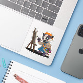 ゾンビバッガーアーティスト シール (ノートパソコンとiPhone)