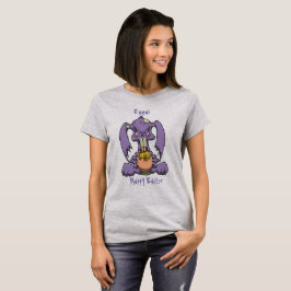 ゾンビバニーは卵を愛している Tシャツ