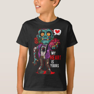 ゾンビバレンタイン 私の心はあなたのもの Tシャツ