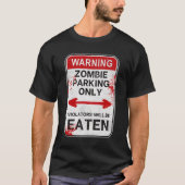ゾンビパーキングのみハロウィーン Tシャツ (正面)