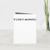 ゾンビパーティの招待状カスタムハロウィンカード 招待状 (裏面)