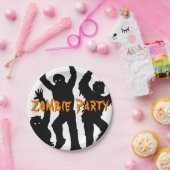 ゾンビパーティーハローウィンパーティ ペーパープレート (パーティー)