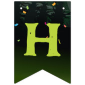 ゾンビパーティー誕生日ハロウィーン バンティングフラッグ (第3の旗)