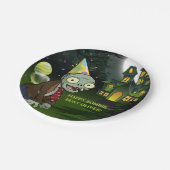 ゾンビパーティー誕生日ハロウィーン ペーパープレート (アングル)