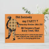 ゾンビパーティー 招待状 (スタンド正面)