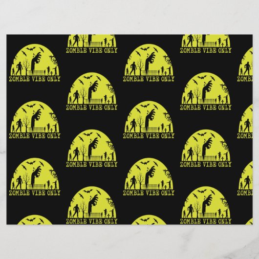 ゾンビビビビーブスオンリースクラップブック紙 チラシ (正面)