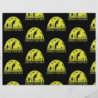 ゾンビビビビーブスオンリースクラップブック紙 チラシ