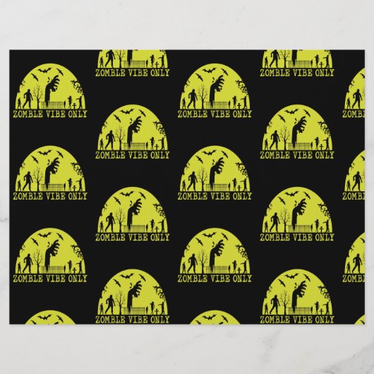 ゾンビビビビーブスオンリースクラップブック紙 チラシ (正面)