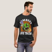 ゾンビビーがタコスを愛す ゾンビ ビー Tシャツ (正面フル)