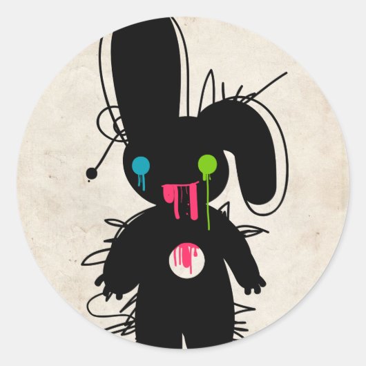 ゾンビピニャータ ラウンドシール (正面)