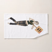 ゾンビピンアップガール抗議Iハンドタオル ハンドタオル (ハンドタオル)