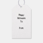 ゾンビピンアップガール抗議IIギフトラベル ギフトタグ (裏面)