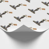 ゾンビピンアップガール抗議IIラッピング紙 ラッピングペーパー (角)