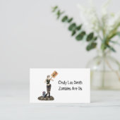 ゾンビピンアップガール抗議II連絡カード 名刺 (スタンド正面)