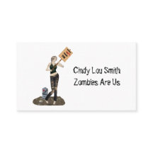 ゾンビピンアップガール抗議II連絡カード