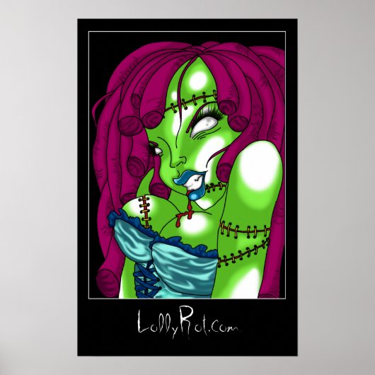 ゾンビピンアップ ポスター (正面)