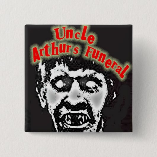 ゾンビピン 缶バッジ (正面)