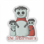 ゾンビファミリー シール (正面)