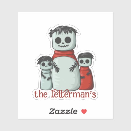 ゾンビファミリー シール (シート)