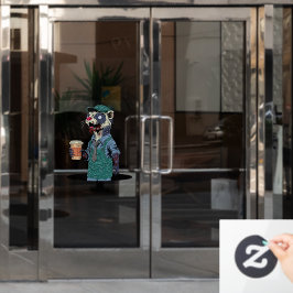ゾンビフェレットバリスタ ウィンドウサイン