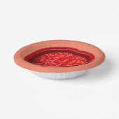 ゾンビフードブレインハロウィーン ペーパーボウル (傾斜あり)