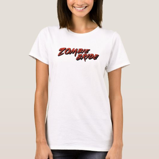 ゾンビブライド Tシャツ (正面)