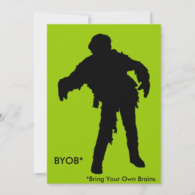 ゾンビブラックシルエット (正面)