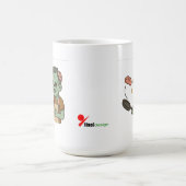 ゾンビブランチ – ブレインパンケーキフリップ コーヒーマグカップ (中央)