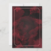 ゾンビブレインズ結婚式招待状 招待状 (裏面)