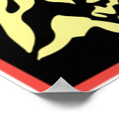 ゾンビプリント ポスター (角)