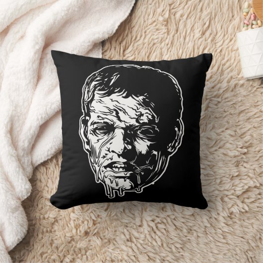 ゾンビヘッド クッション (ブランケット)