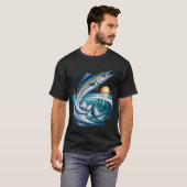 ゾンビベタの魚 Tシャツ (正面フル)