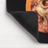 ゾンビホラーインスパイアパンプキン面白いハロウィーン マウスパッド (コーナー)