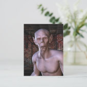 ゾンビホラー葉書 ポストカード (スタンド正面)