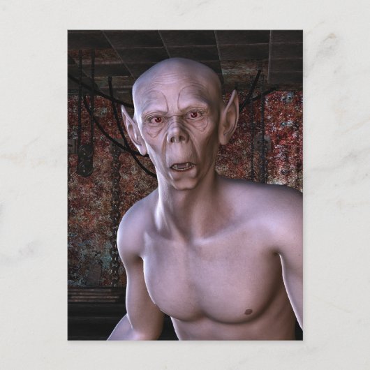 ゾンビホラー葉書 ポストカード (正面)